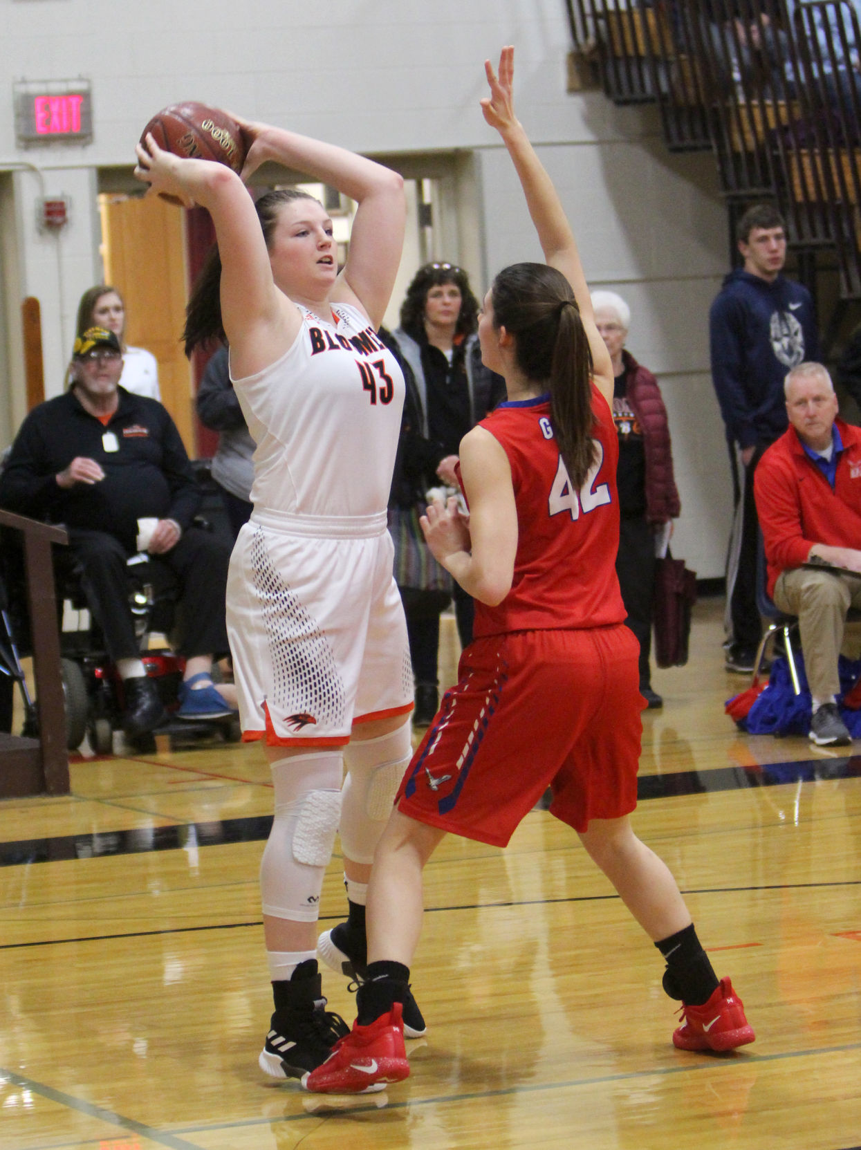 Gale-Ettrick-Trempealeau at Bloomer girls basketball 12-29-18